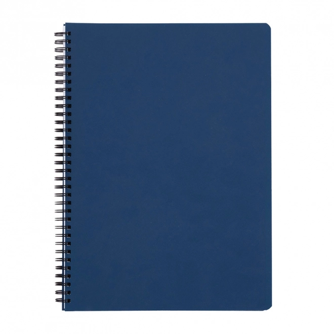 Classic Blue Spiral Notebook A5