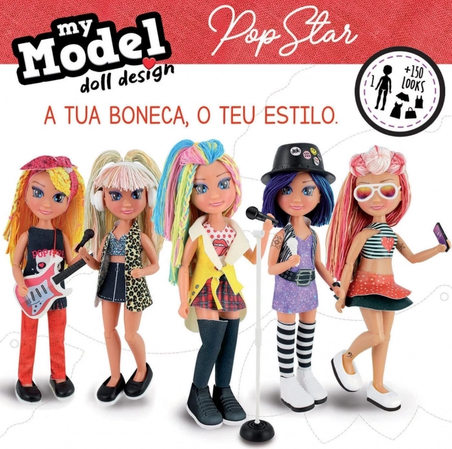 Educa Creative Kit My Model Doll Design: Pop Star