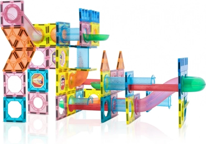 Moxy Magnetic Construction Set Magnetiles 96 Pieces