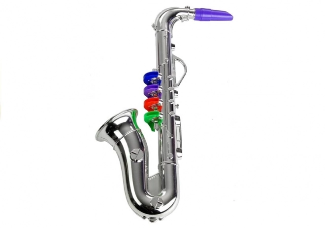 Children's Silver Saxophone Toy