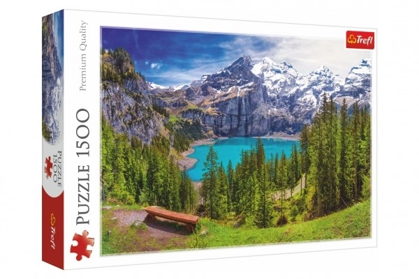 Lake Oeschinen Alps Switzerland Puzzle