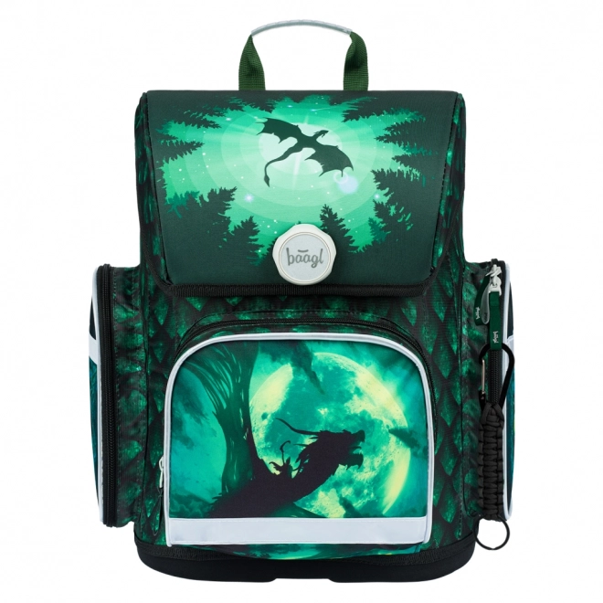 Baagl School Backpack Ergo Dragon