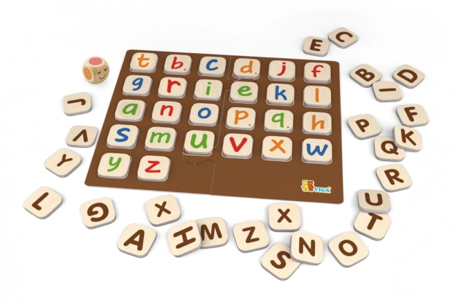 Wooden Alphabet Game