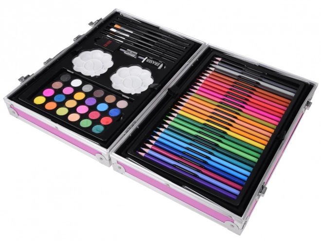 Artistic Painting Set in a Suitcase