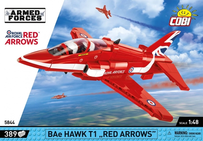 Cobi Armed Forces BAe Hawk T1 Red Arrows Model