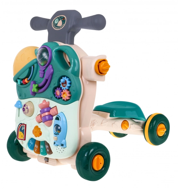 Interactive 5-in-1 Toddler Activity Walker