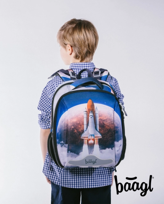 Baagl Shelly Space Shuttle School Set