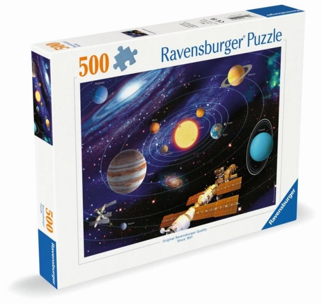 solar system 500 piece puzzle