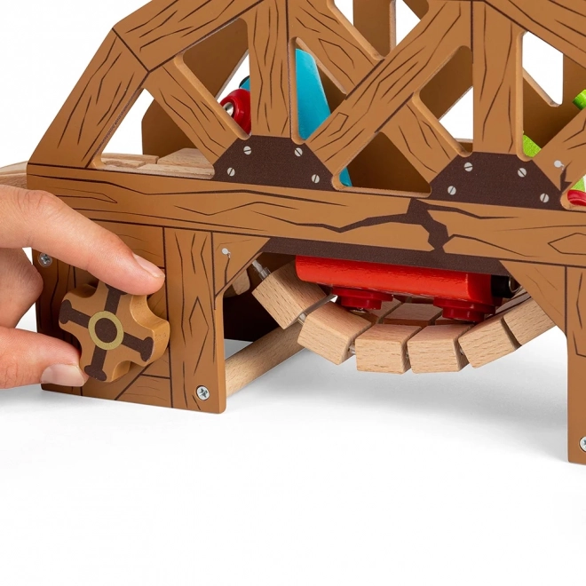 Wooden Collapsible Bridge - Wild West Theme