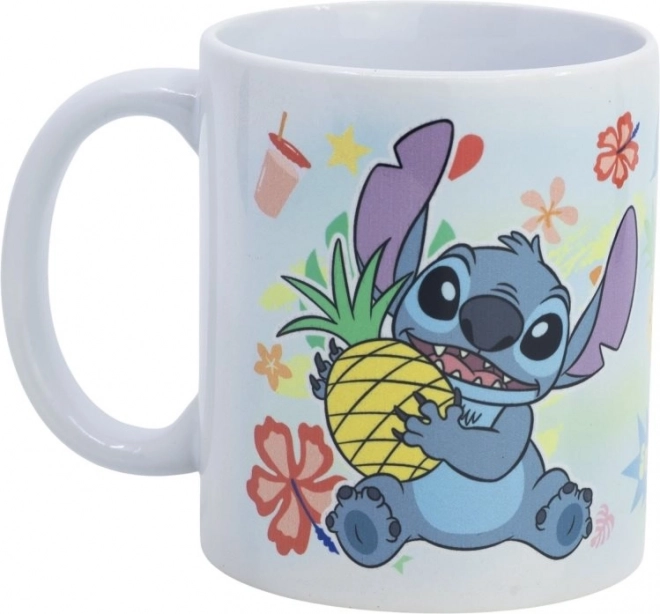 Ceramic Mug 325 ml with Stitch Design