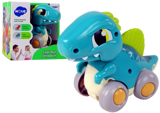 Blue Wheel Dino Toy Spinosaurus Figure