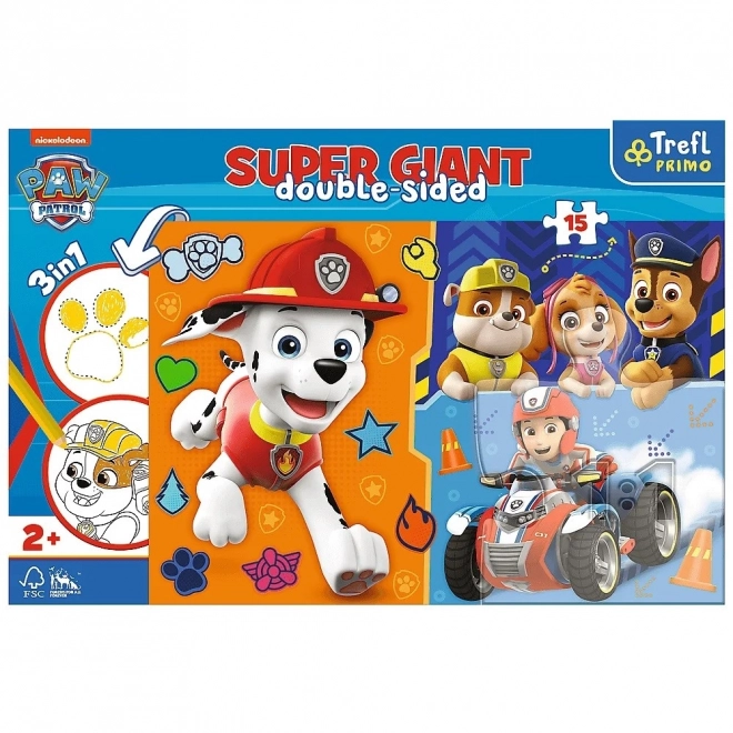 Paw Patrol Double Sided Giant Puzzle