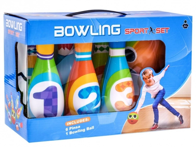 Colorful Safe Bowling Set for Kids