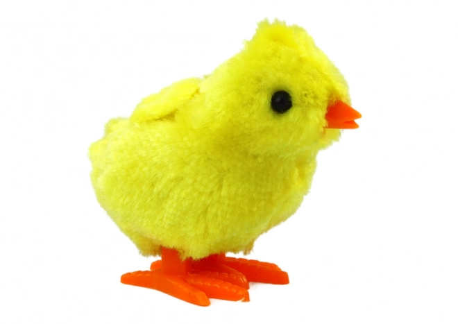 Wind-Up Plush Jumping Chicken Toy