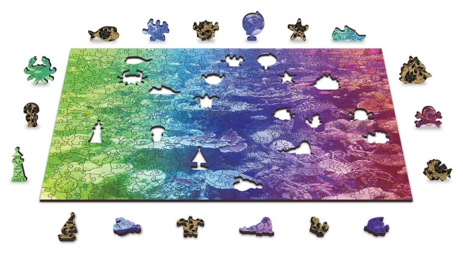 Wooden City Coral Reef Wooden Puzzle