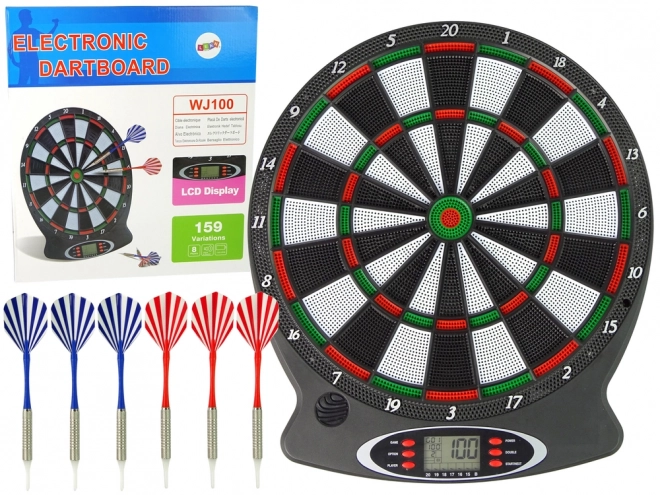 Electronic Dartboard with Darts