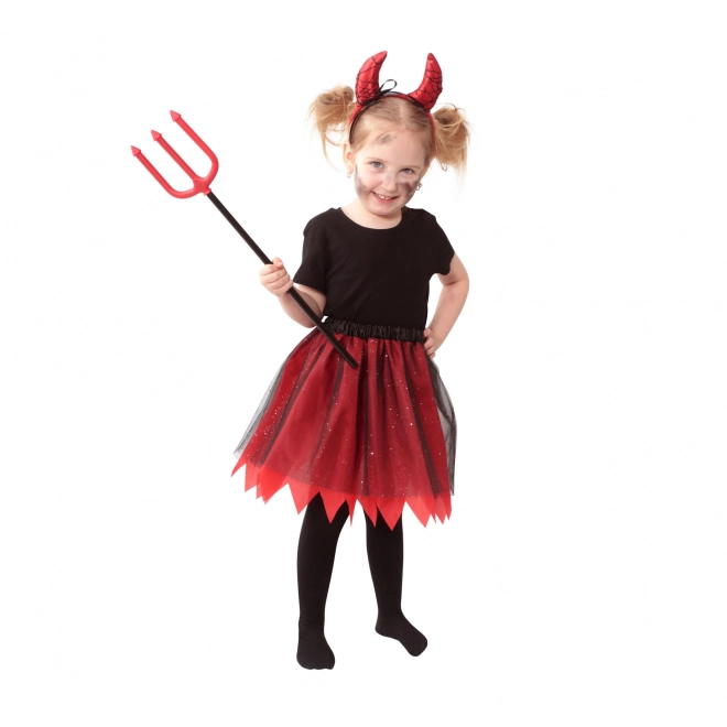 Devilish Tutu Costume for Girls