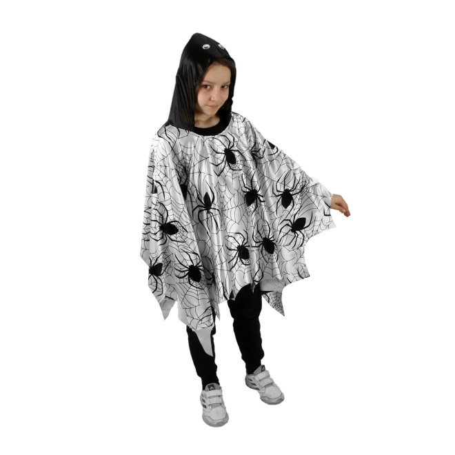 Comfortable poncho style for a little spook