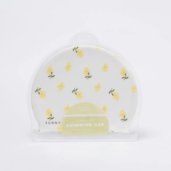 Swimming Cap - Mima the Fairy, Lemon Lilac