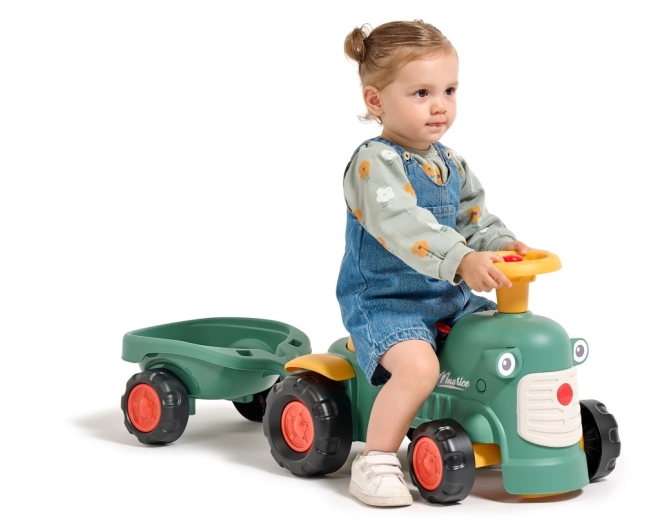 Falk Baby Tractor with Removable Trailer