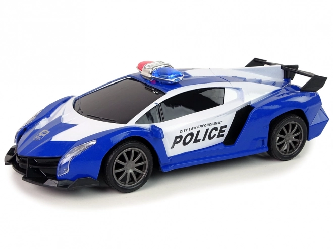 Remote Control Police Racing Car with LED Lights