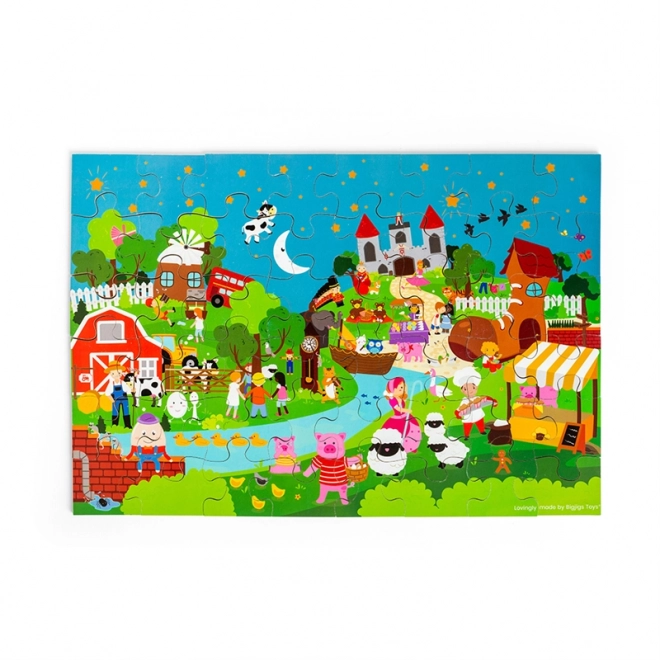 Bigjigs Toys Fairy Tale Story Puzzle