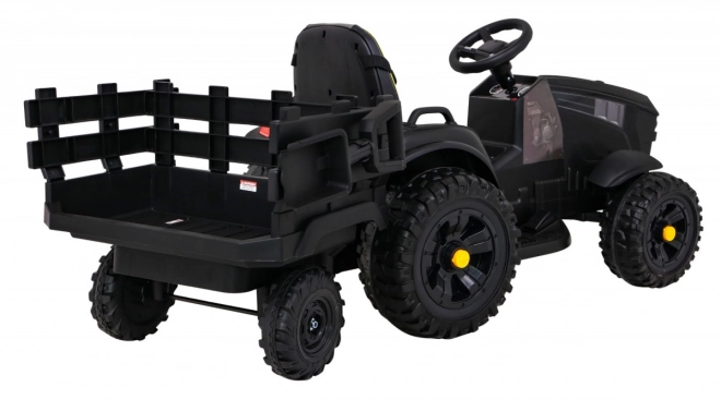 Titanium Tractor with Trailer Black