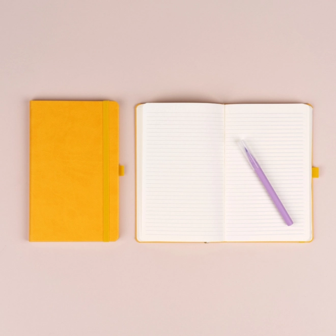 Notique Yellow Lined Notebook