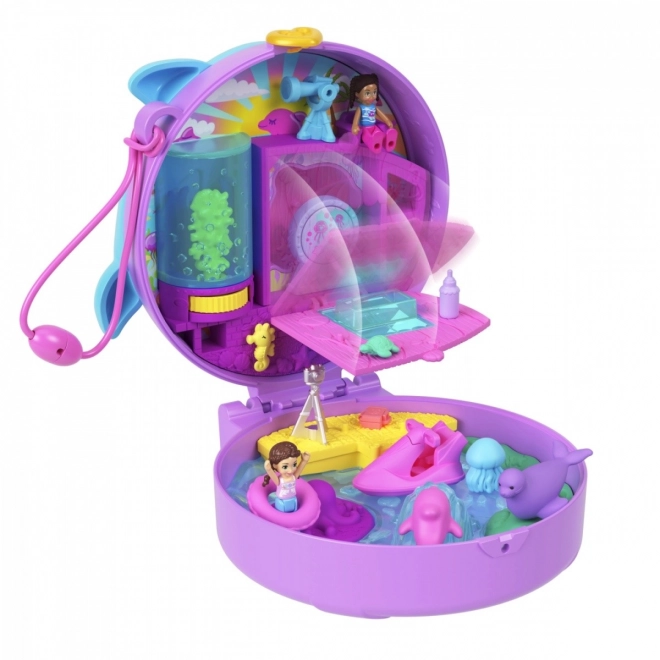 Polly Pocket Dolphin Aquarium Compact Set