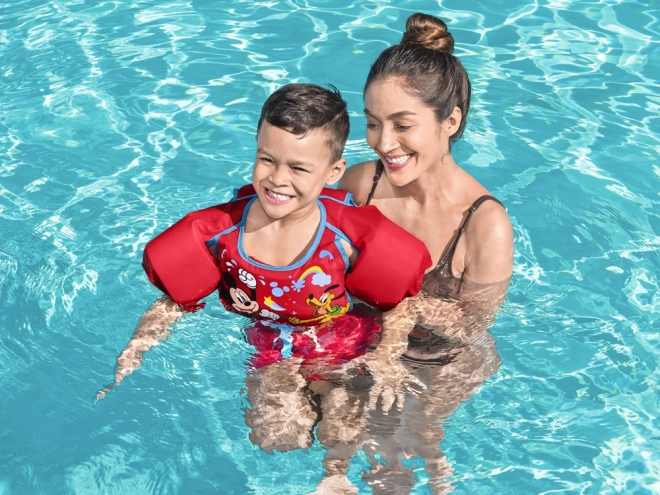 Bestway Swimming Vest with Armbands for Kids - Mickey Mouse