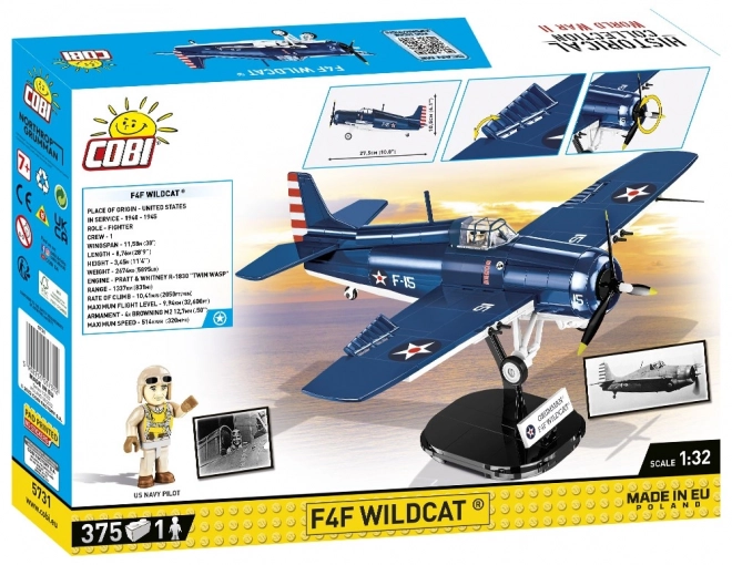 Cobi World War II F4F Wildcat Model