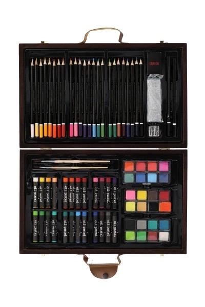 Creative Art Painting Set in Wooden Case