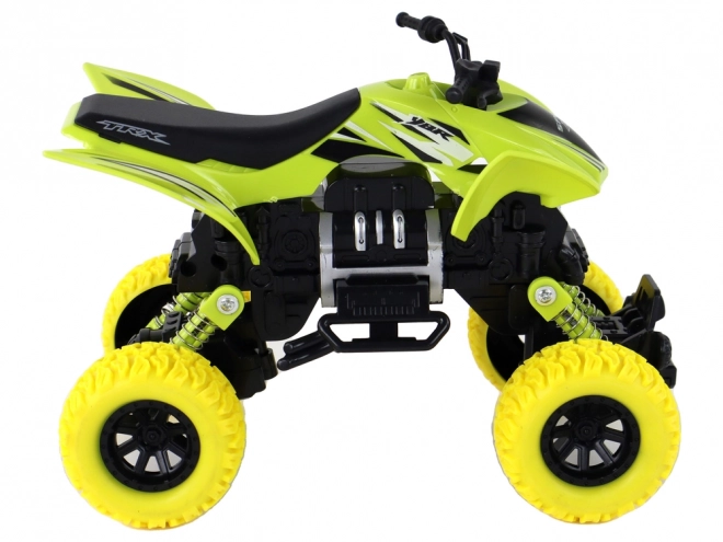 Off-Road Push Quad with Rubber Wheels