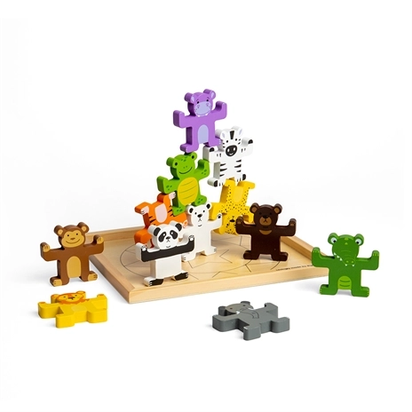 Motor Skill Balancing Game Wild Animals by Bigjigs Toys