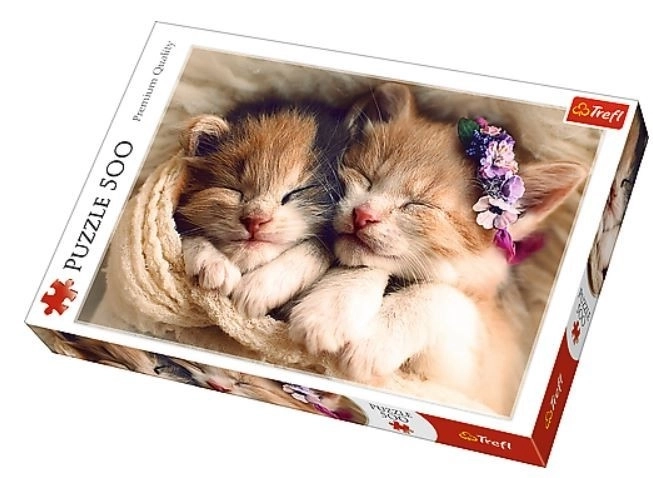 Trefl Puzzle Sleeping Kittens 500 Pieces