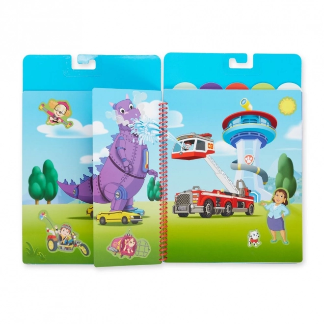 Paw Patrol Reusable Stickers Flip-Flap Ultimate Mission