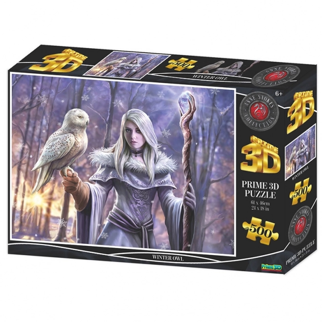 Winter Owl 3D Puzzle