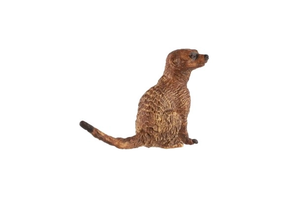 Light Brown Plastic Meerkat 6cm