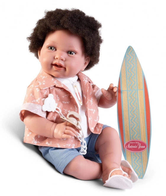 Antonio Juan Realistic Baby Doll Pipo Hair