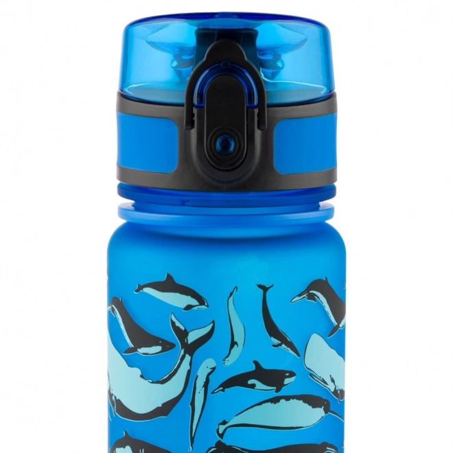 Baagl Tritan Water Bottle Whales 500ml