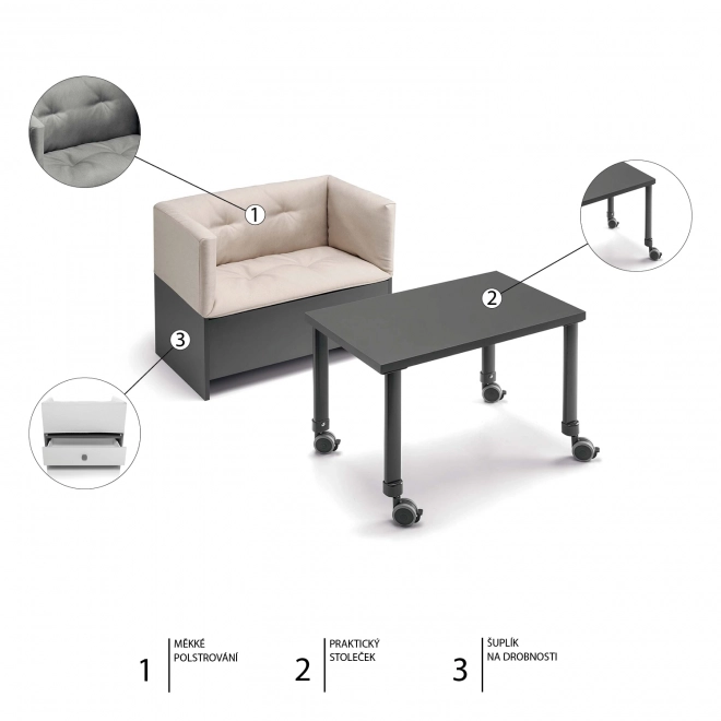 Growi 2-in-1 Convertible Changing Unit