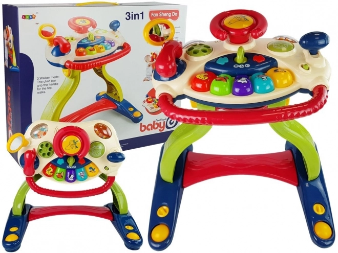 Interactive Baby Walker and Activity Station