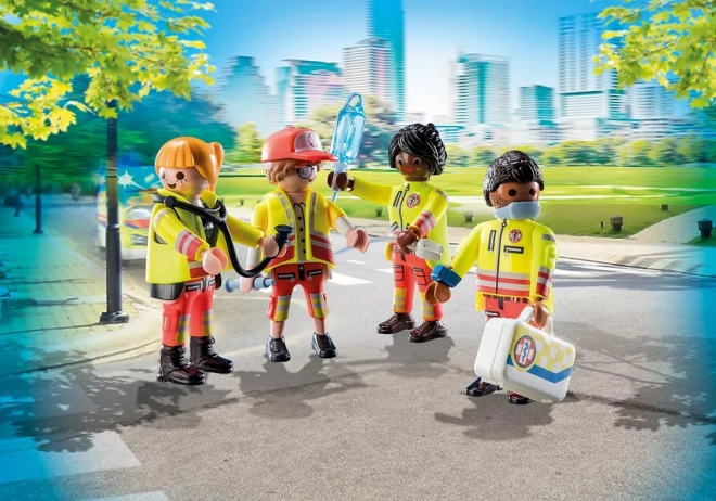 Playmobil City Life Rescue Team Figures