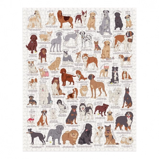 Dog Lovers Puzzle 1000 Pieces by Ridley's Games