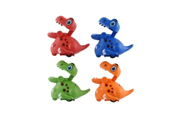 Plastic Push And Go Dinosaur Toy