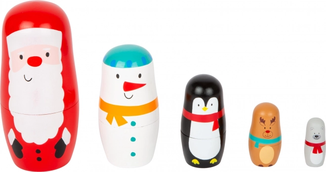 Christmas Nesting Dolls Set