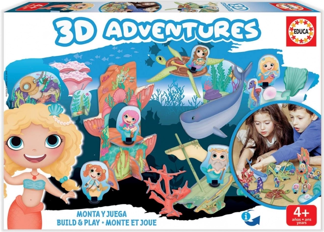 3D Mermaid Kingdom Puzzle