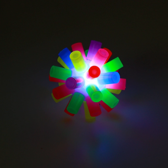 Flashing Bouncing Ball with Spikes 8 cm