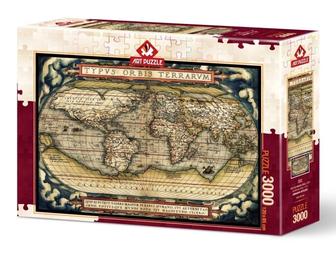 The First Modern Atlas 3000 Piece Puzzle