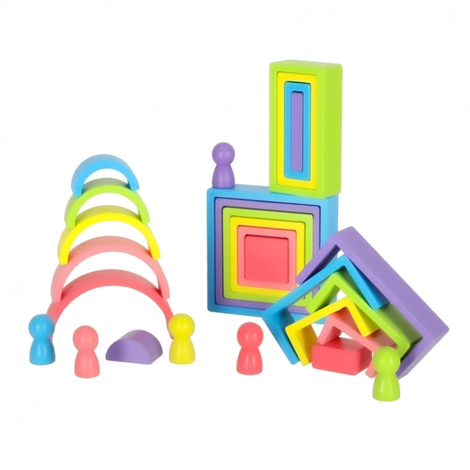 Educational Wooden Rainbow Puzzle